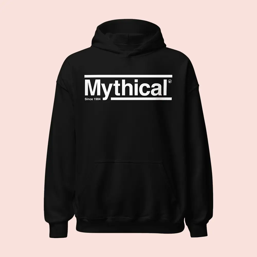 Good Mythical Morning Merch Minimalist Hoodie Mythical Since 1984 GMM Hoodie Fan Gifts