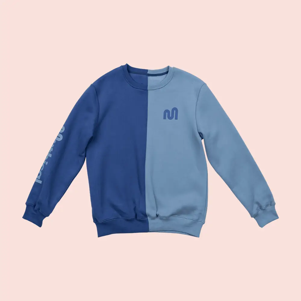 Good Mythical Morning Merch Mythical Colorblock Sweatshirt Good Mythical Morning Clothing Gifts