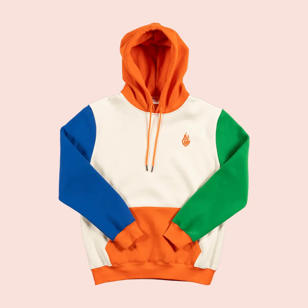 Good Mythical Morning Merch Wheel Of Mythicality Colorblock Hoodie GMM Hoodie Gifts For Fans