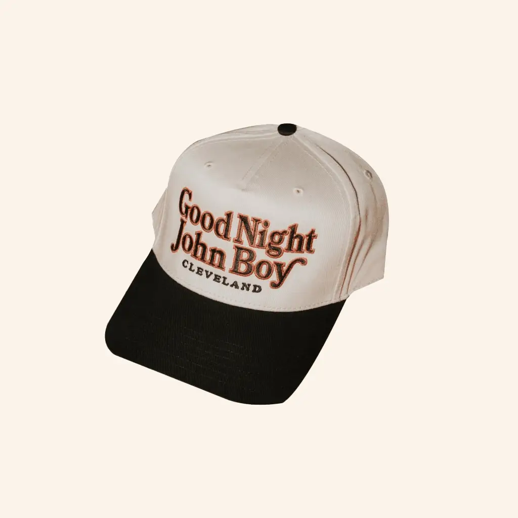 Good Night John Boy Merch Two Toned Embroidered Cap Gifts For Dudes -WearandDecor