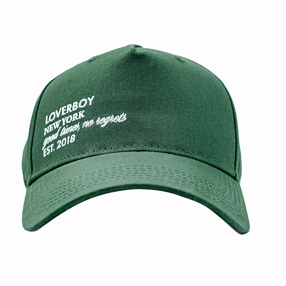 Good Times No Regrets Loverboy Hat Streetwear Baseball Cap Unique Gift Idea Good Times No Regrets Loverboy Hat Streetwear Baseball Cap Unique Gift Idea - Image 1