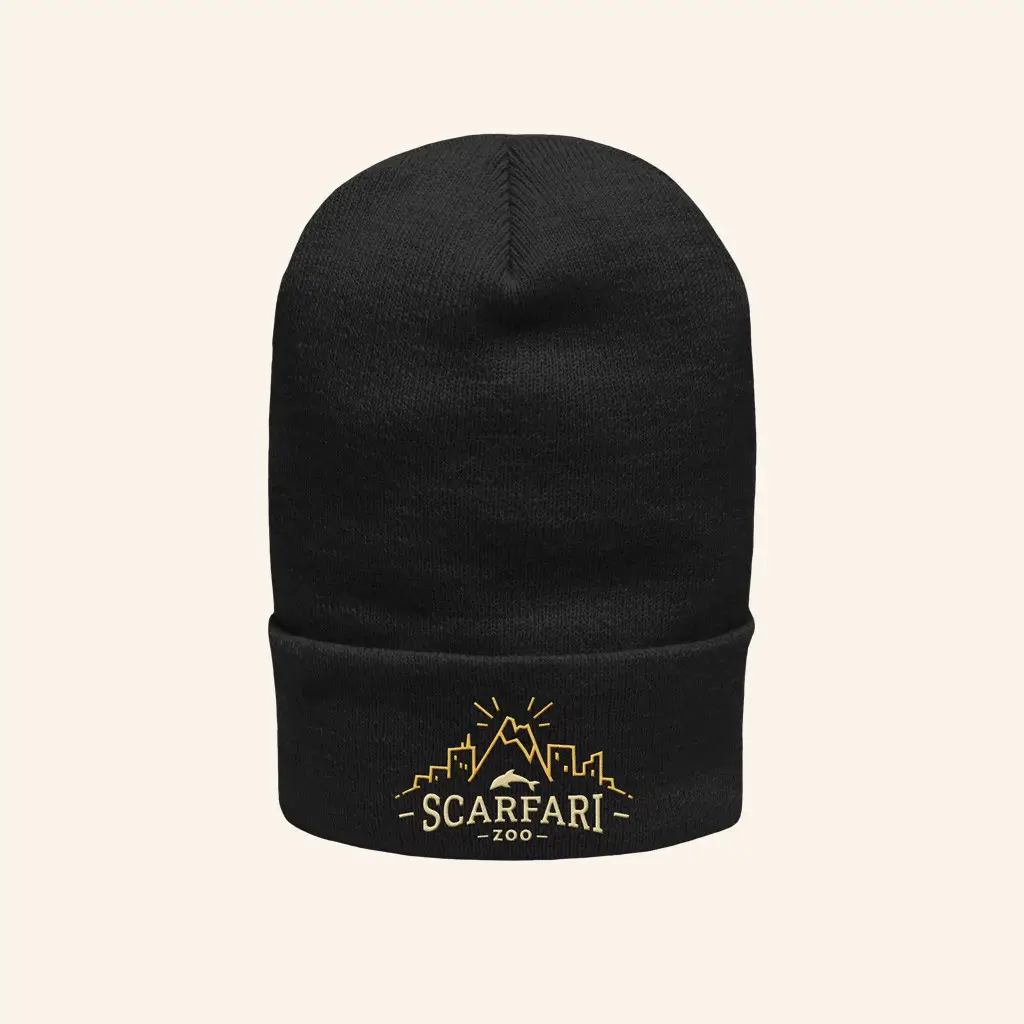 GoodTimesWithScar Merch Scarfari Zoo Beanie Best Gifts For Boyfriend - WearandDecor
