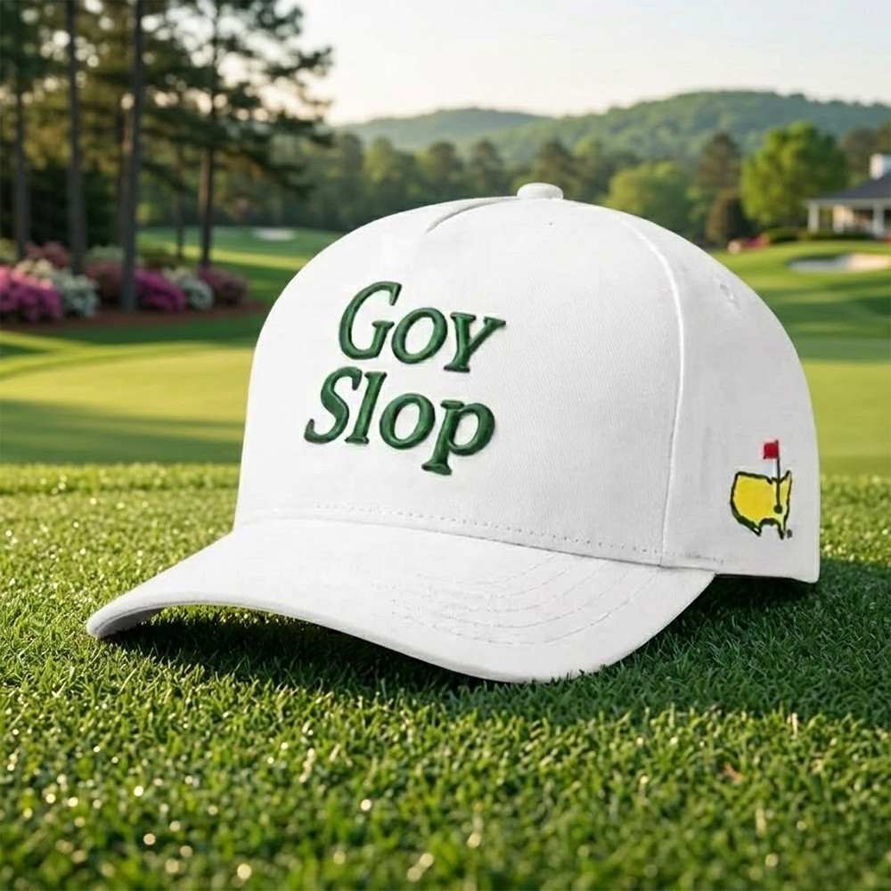 Goy Slop Golf Cap Elite Course Ready Performance Hat Augusta Style Gift For Golfers