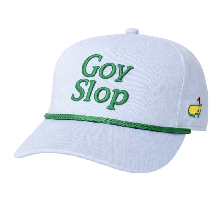 Goy Slop Golf Cap Rope Baseball Cap Golfing Merchandise Gift For Sports Family