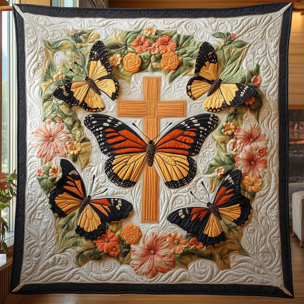 Grace And Wings Quilt Classic Quilt Blanket for Cozy and Warm Nights