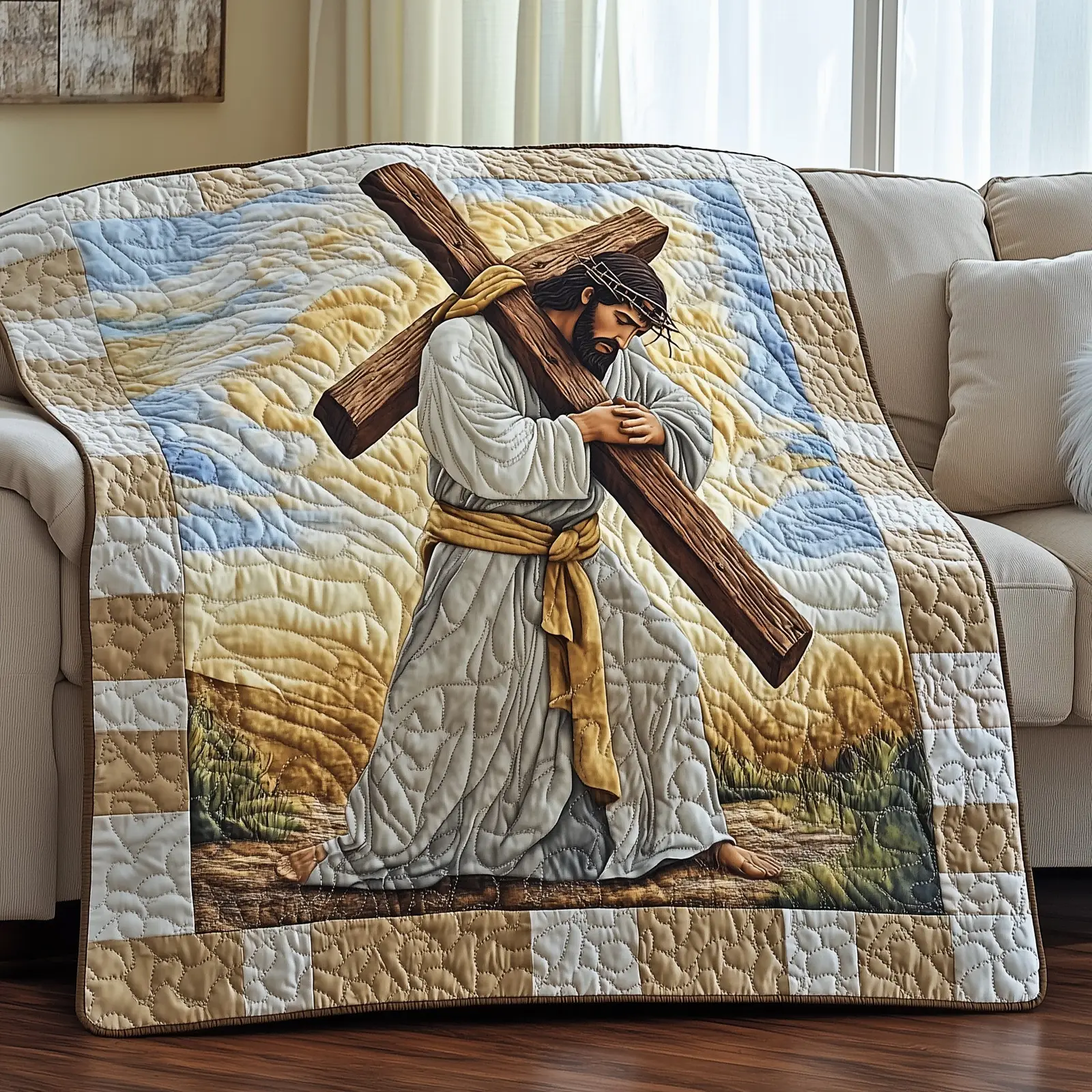Grace From Above Quilted Blanket Bed Room Decoration Unique Gifts Ideas For Her