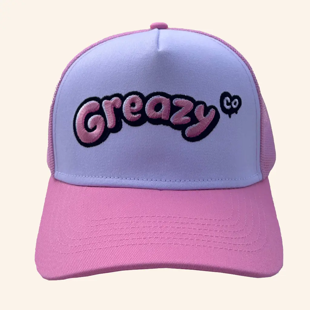 Greazy Merch Embroidered Greazy Trucker Hat Birthday Present For Sister - WearandDecor