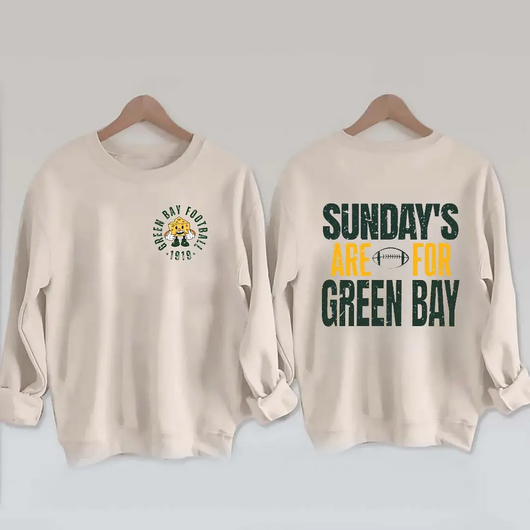 Green Bay Packers Sweatshirt Sundays Are For Green Bay Sweatshirt Gift Ideas For Packers Fans