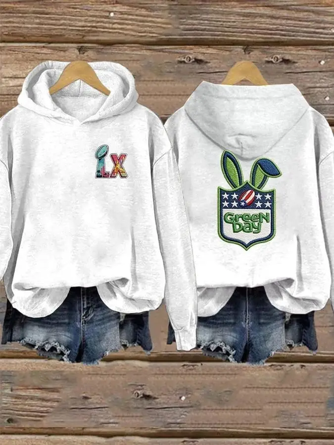 Green Day Super Bowl Hoodie Women's Green Day Super Bowl Halftime Show 2026 Apparel Gifts