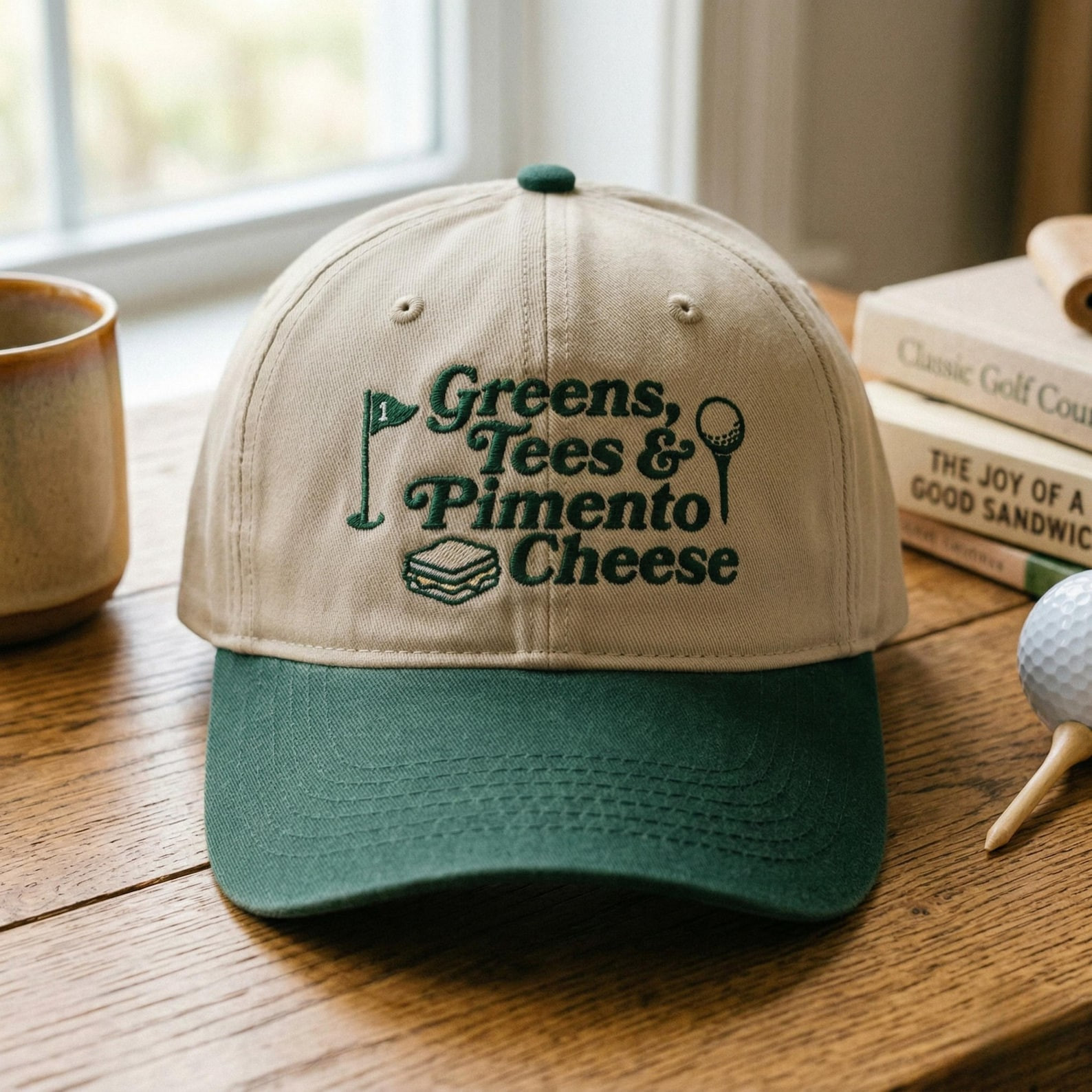 Greens Tees Pimento Cheese Dad Hat Masters Tournament 2026 Hat Gift For Brother Greens Tees Pimento Cheese Dad Hat Masters Tournament 2026 Hat Gift For Brother - Image 1