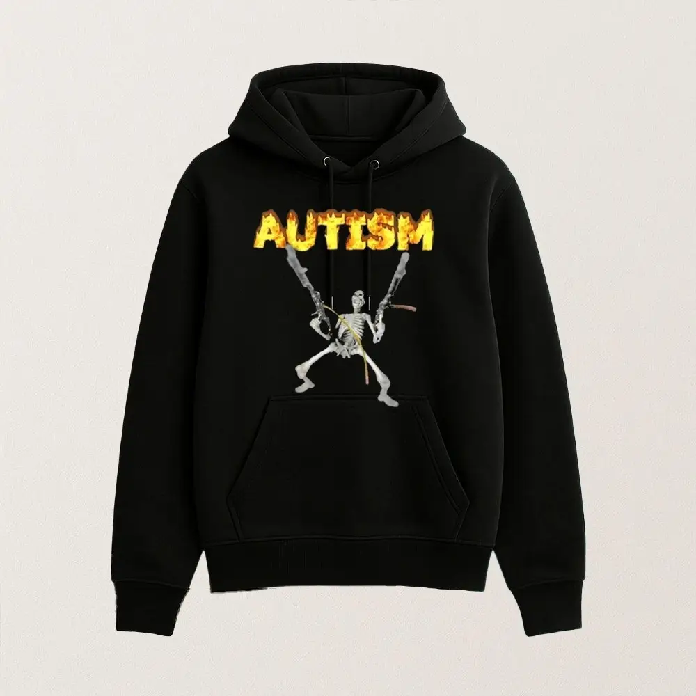 Greta Thunberg Autism Merch Greta Thunberg Autism Skeleton Hoodie