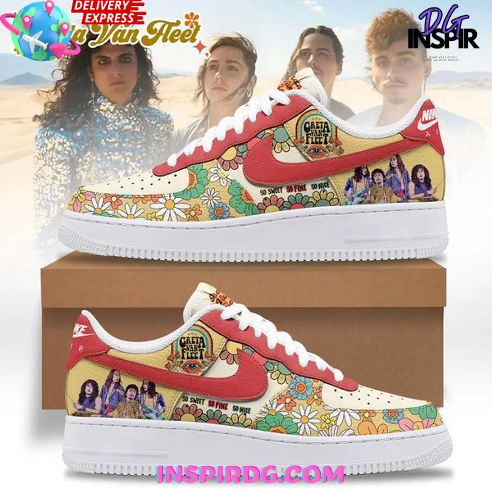 Greta Van Fleet Limited Edition Air Force 1 Sneaker