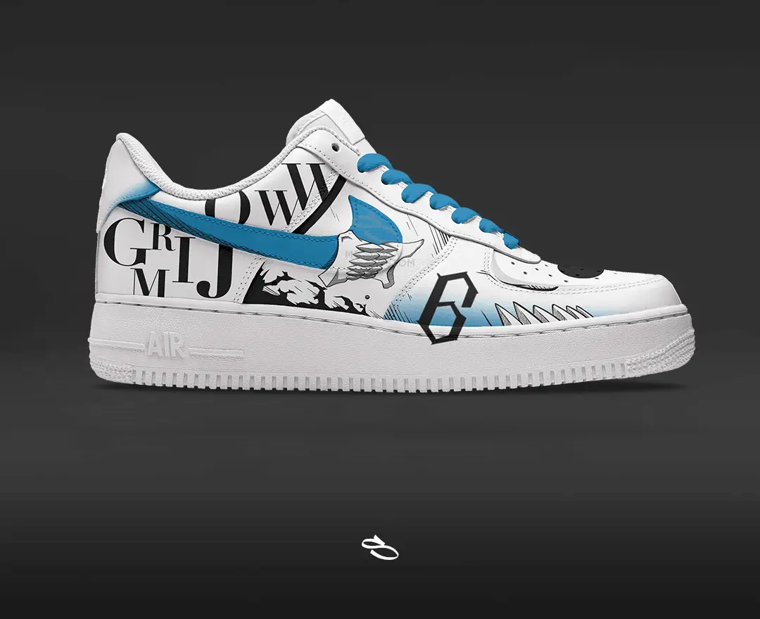 Grimmjow Jaegerjaquez Bleach Air Force 1