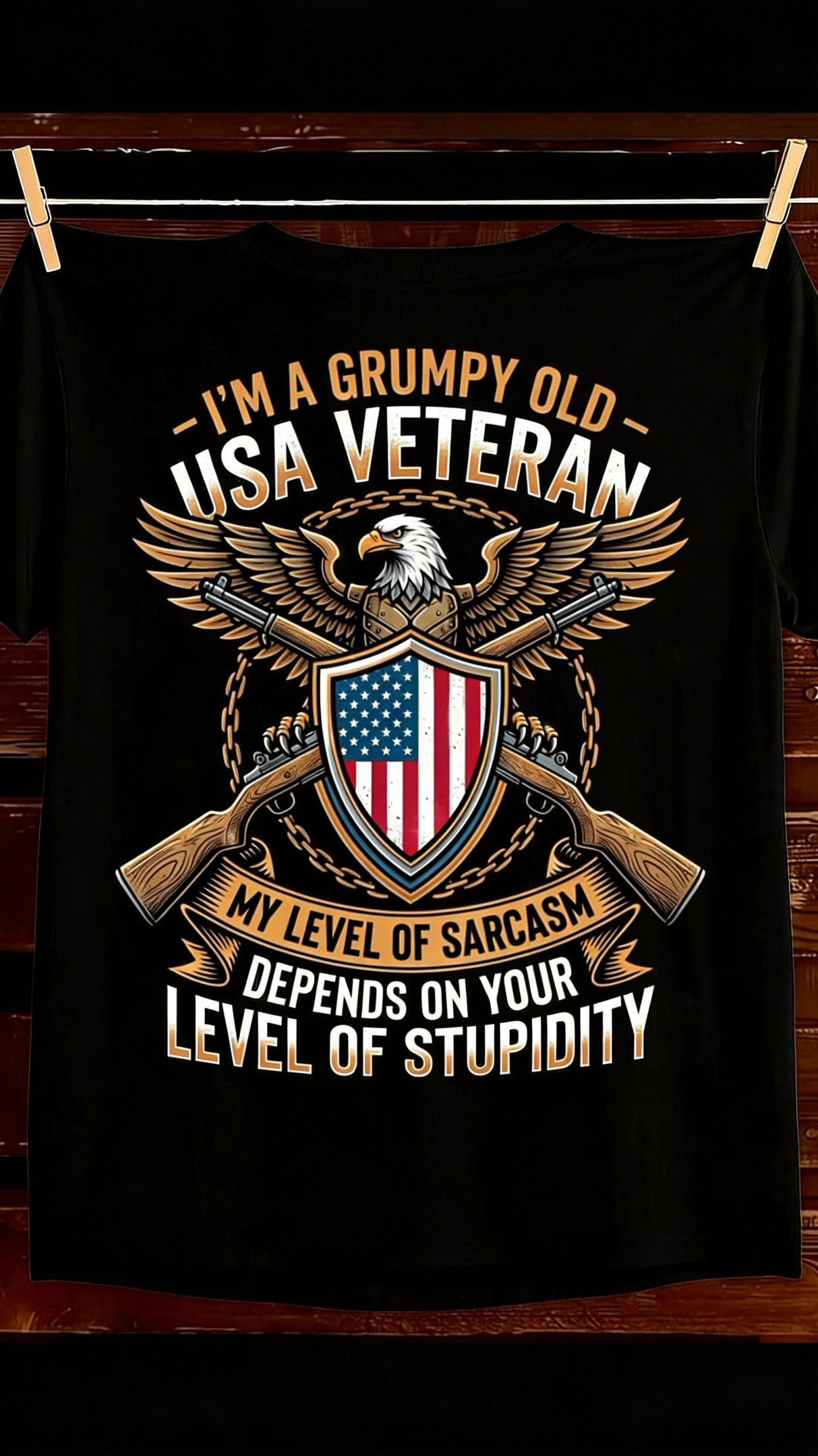 Grumpy Old Veteran T Shirt 1776 2026 250th Anniversary Veteran Humor Apparel Gift For Dad Grumpy Old Veteran T Shirt 1776 2026 250th Anniversary Veteran Humor Apparel Gift For Dad - Image 1