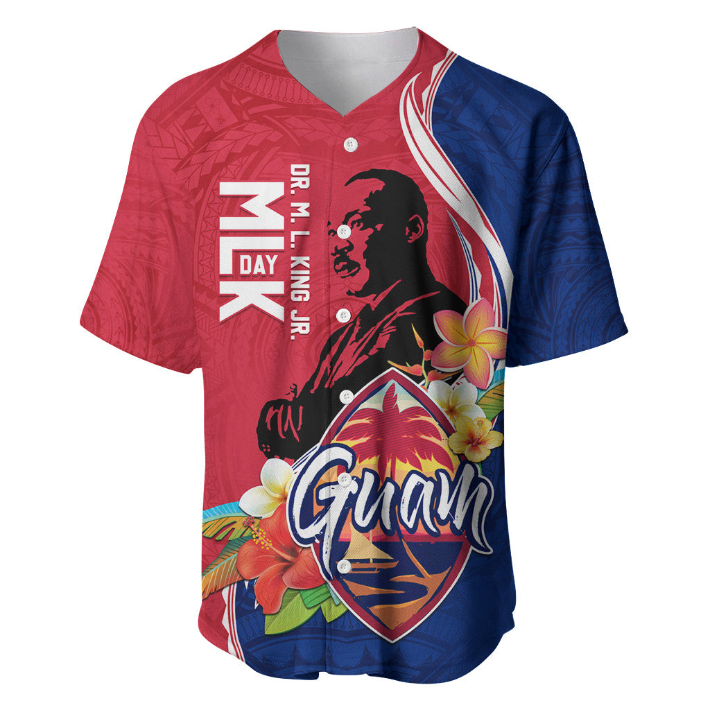 Guam Martin Luther King Jr Day Baseball Jersey I Have A Dream Apparel Best Gift For Mom