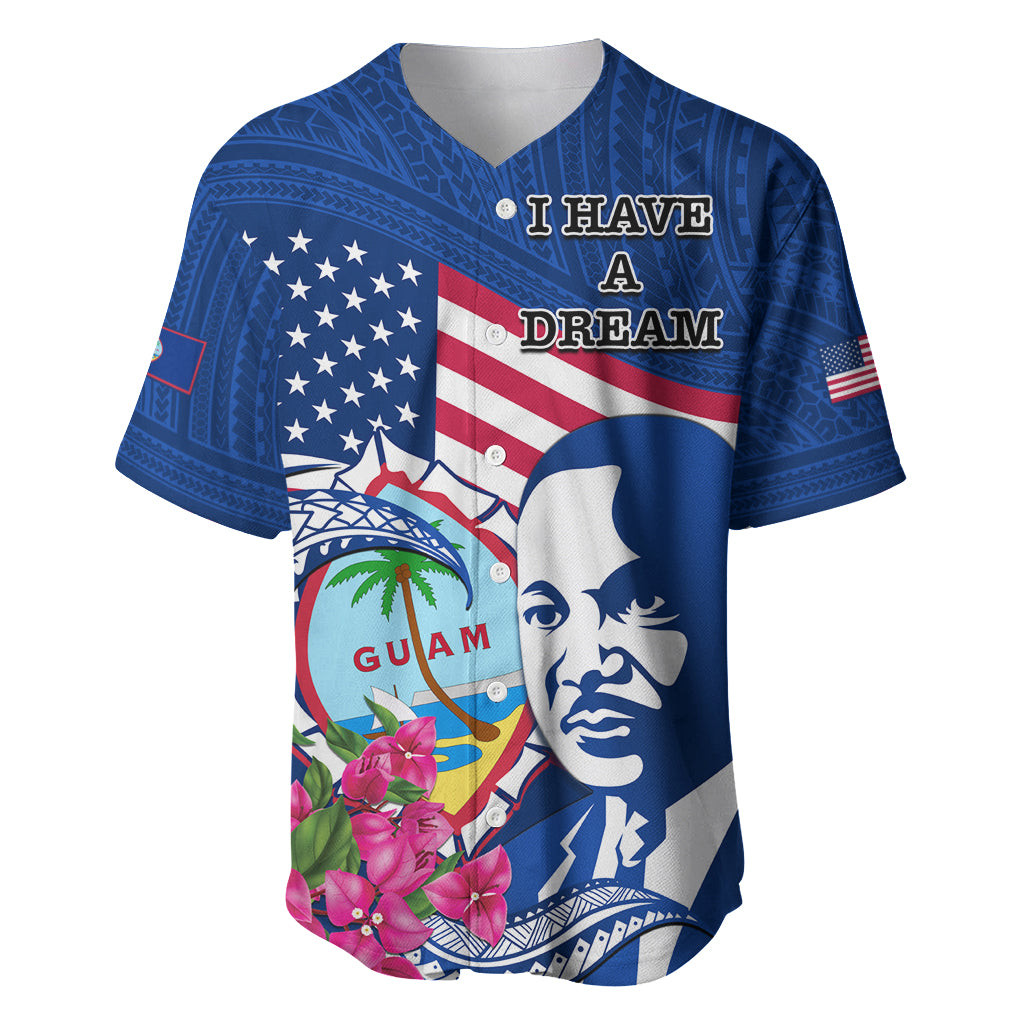 Guam Martin Luther King Jr Day Baseball Jersey I Have A Dream Apparel Unique Gift For Mother