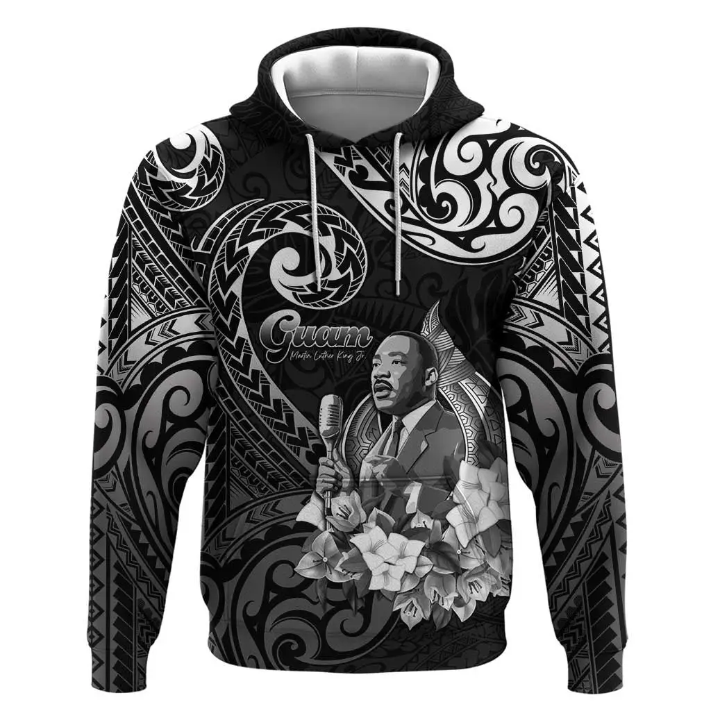 Guam MLK Day Hoodie The Legacy Of MLK Black History Clothes Gift For Father's