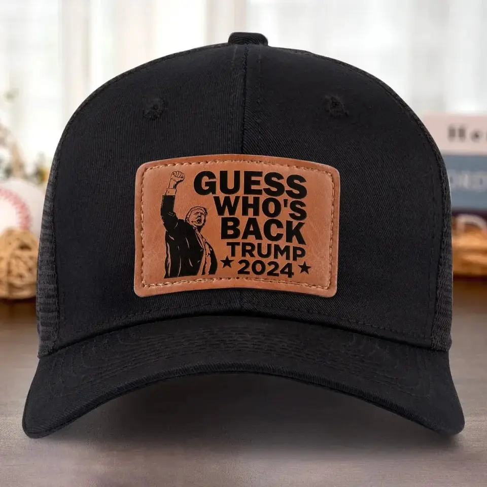 Guess Who's Back Trump 2024 Hat Make America Great Again Hat Official Trump Store