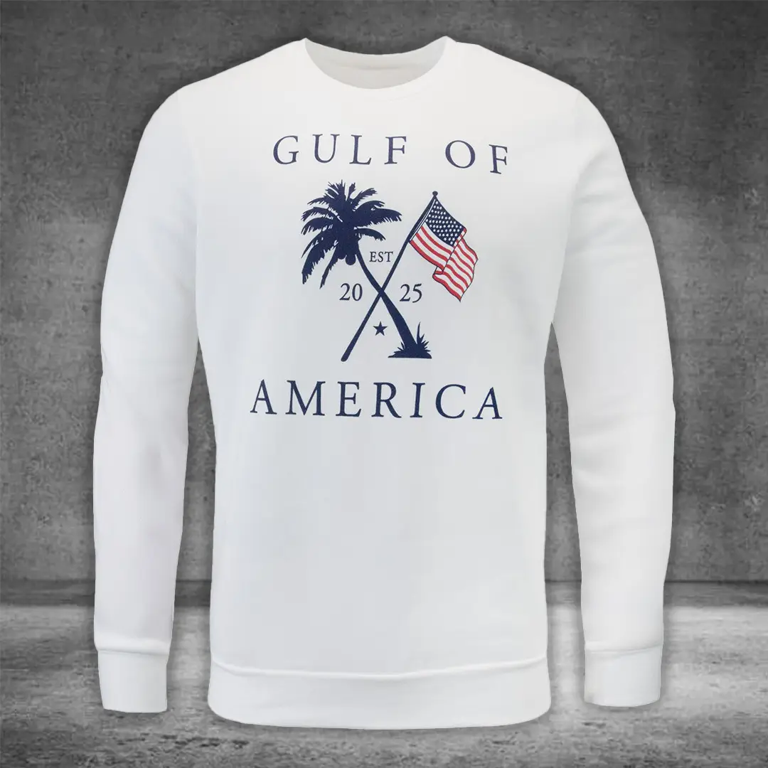 Gulf of America Crossed Emblematic Sweatshirt Trump Store Merch MAGA Gift Unisex