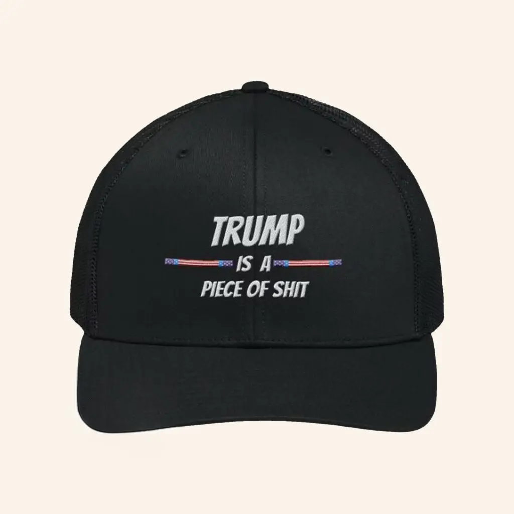 Gunny Speaks Out Merch Trump Is A Pos Richardson Trucker Hat Embroidered Dad Gifts - WearandDecor Gunny Speaks Out Merch Trump Is A Pos Richardson Trucker Hat Embroidered Dad Gifts - WearandDecor - Image 1