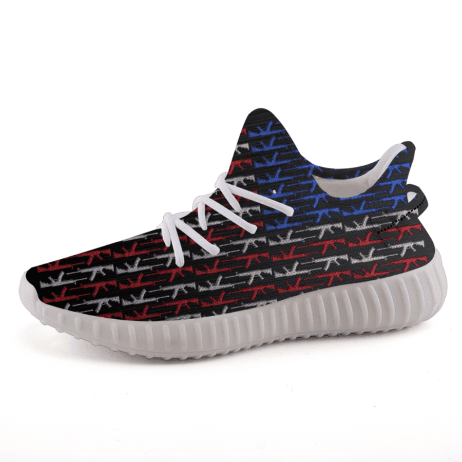 Guns And Freedom Shoes 2nd Amendment Sneakers Pro-Gun Rights Merchandise