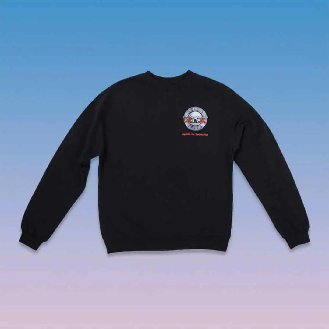 Guns N’ Roses Merch Bullet Seal Sweatshirt GNR World Tour Outfits GNR Lover Gifts