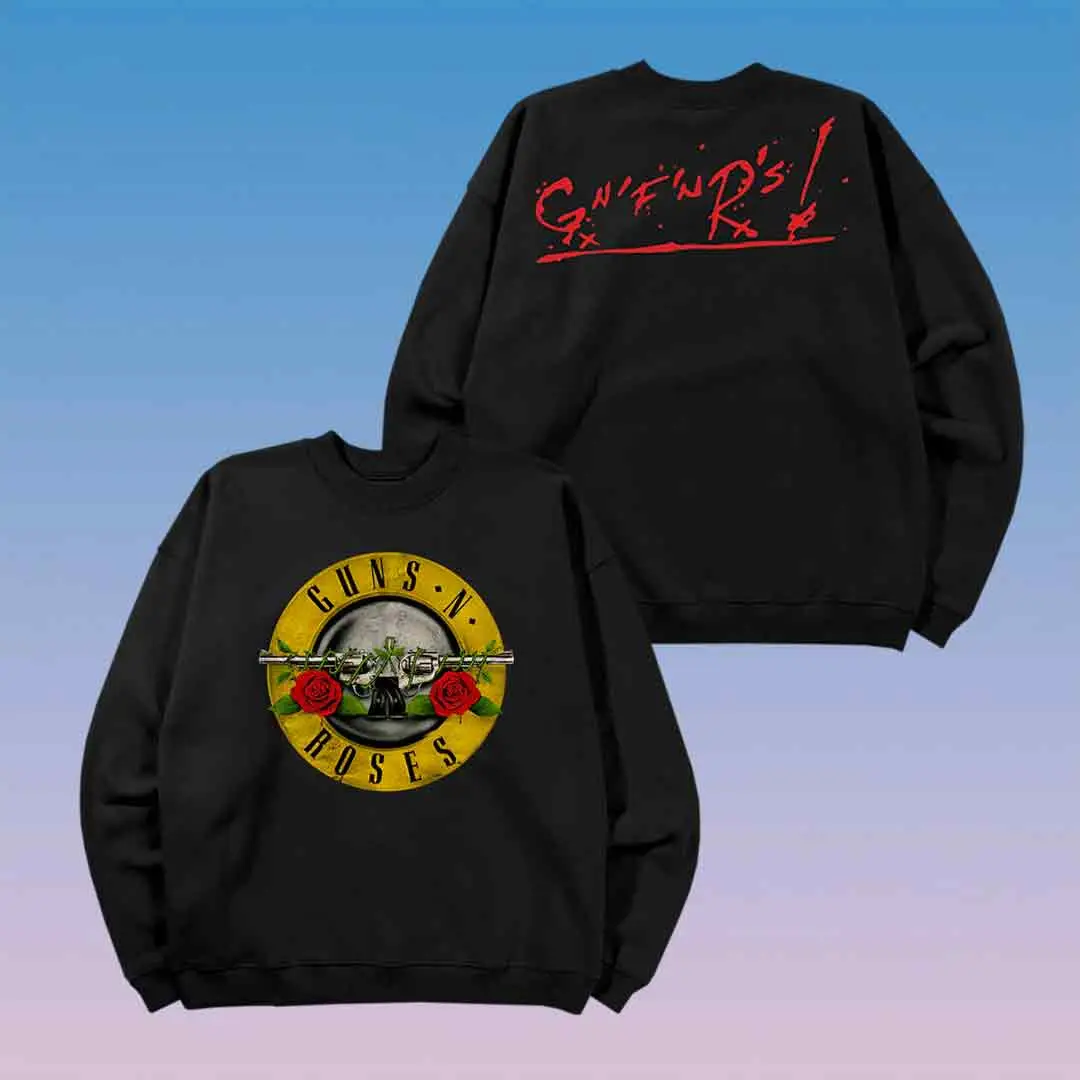 Guns N’ Roses Merch Bullet Sweatshirt Concert Outfits GNR Lover Gifts Guns N’ Roses Merch Bullet Sweatshirt Concert Outfits GNR Lover Gifts - Image 1