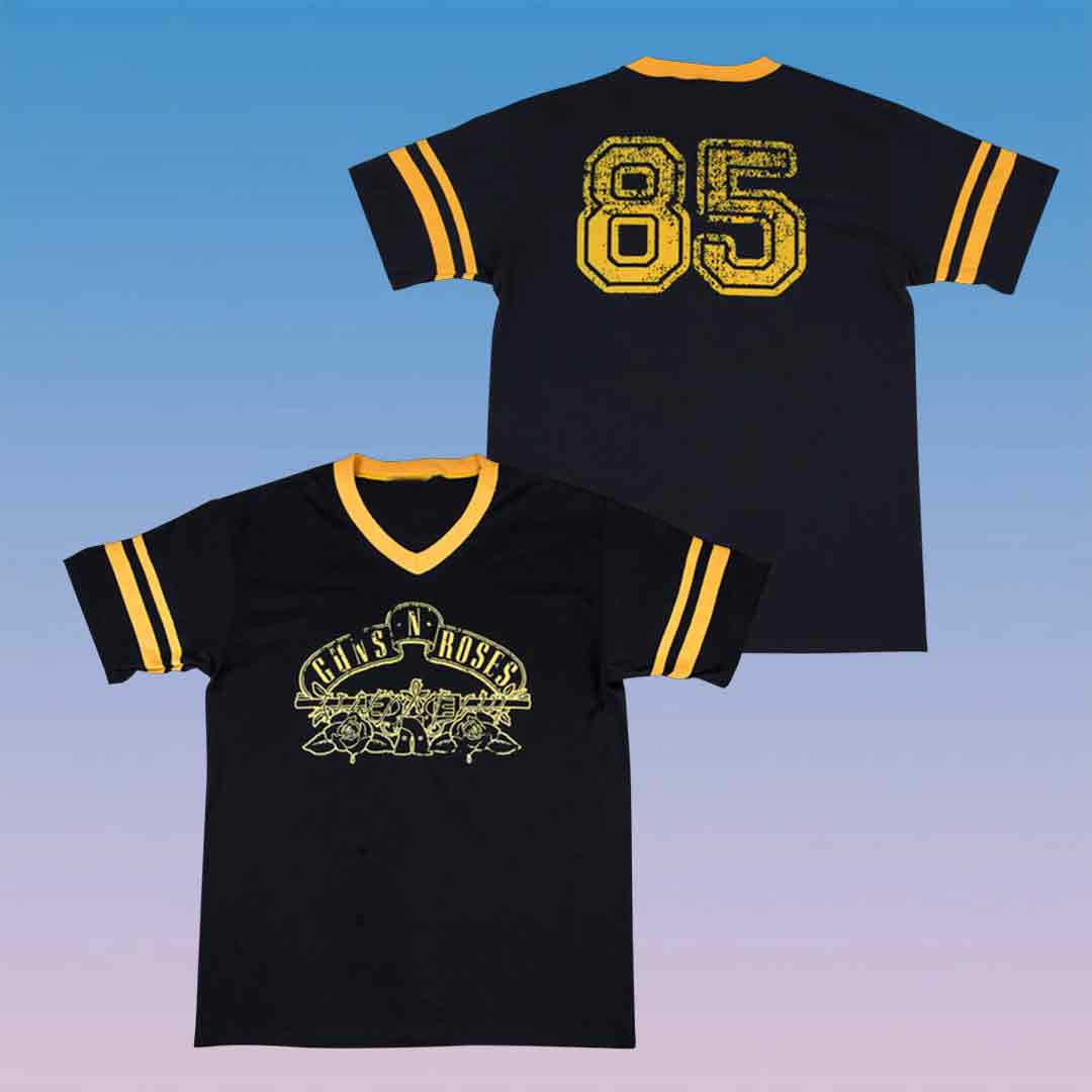 Guns N’ Roses Merch Guns N Roses Football Jersey Shirt Concert Outfits GNR Fans Gifts