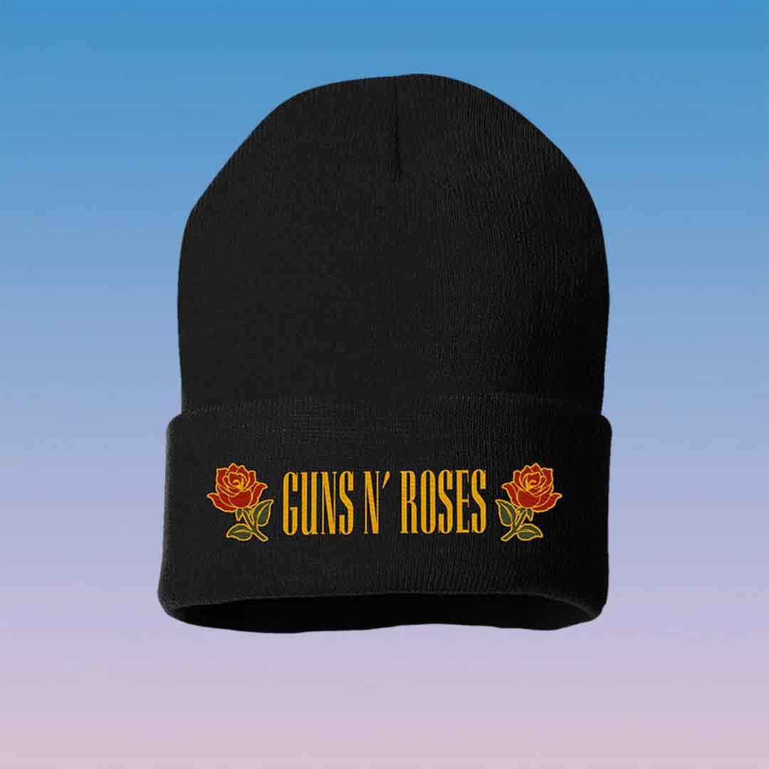 Guns N’ Roses Merch Roses Beanie GNR World Tour Apparel Unique Gift for Him Guns N’ Roses Merch Roses Beanie GNR World Tour Apparel Unique Gift for Him - Image 1