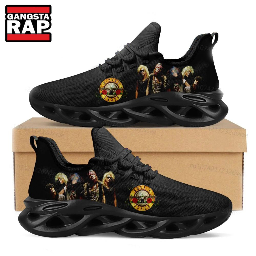Guns N Roses Air Max Shoes Air Cushion Sneakers Running Sneaker