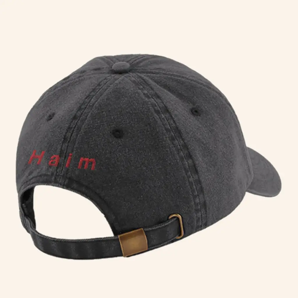 Haim Merch I Quit Embroidered Hat Unique Christmas Gifts For Him -WearandDecor