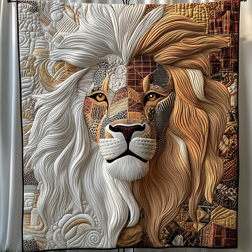 Half Moon King Quilted Blanket Best Couch Throw Blanket Lion Related Gifts