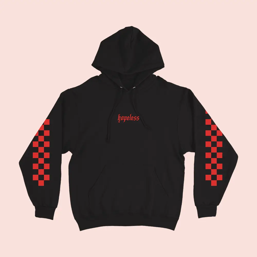 Halsey Merch HFK Black Hoodie Hopeless Hooded Sweatshirt Halsey Tour Merch For Music Fans