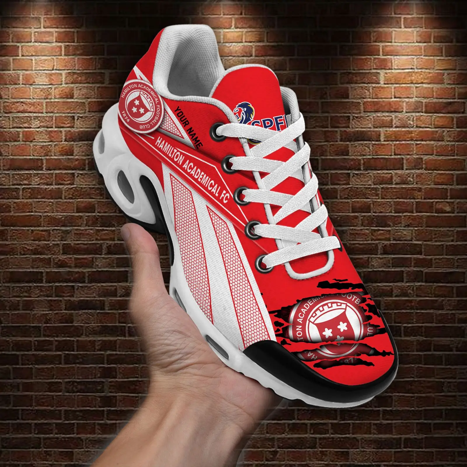 Hamilton Academical F.C. Air Max Plus Shoes Sneakers For Men And Women Hamilton Academical F.C. Air Max Plus Shoes Sneakers For Men And Women - Image 1