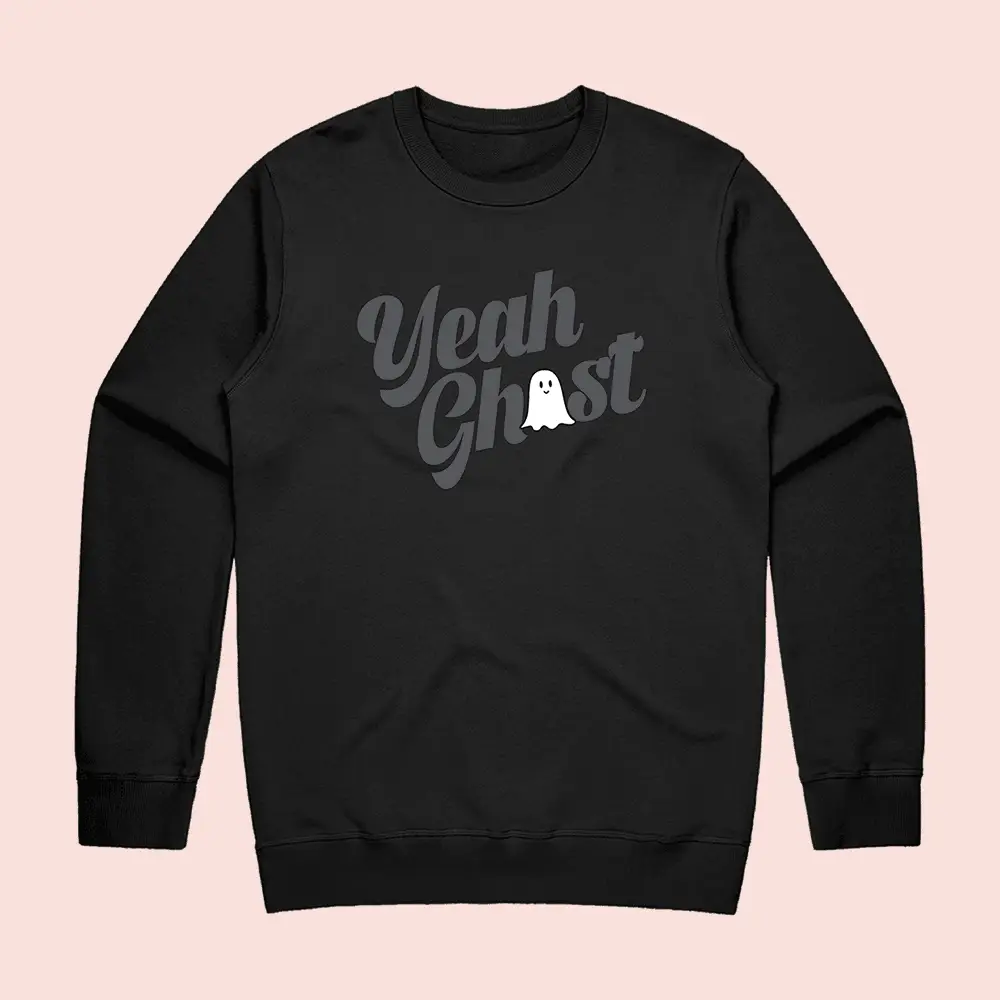 Handsome Podcast Merch Yeah Ghost Sweatshirt Handsome Podcast Fan Clothing Gifts For Friends
