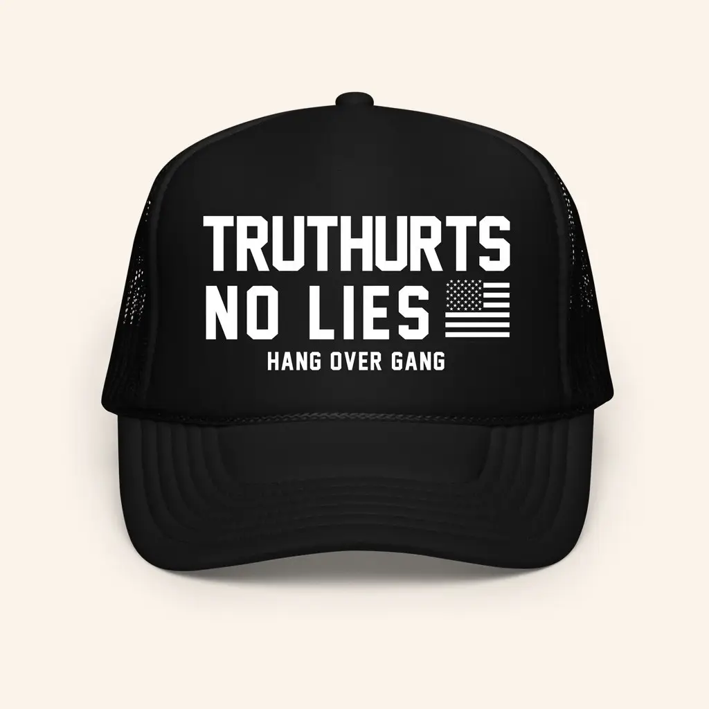 Hangover Gang Merch Truthurts Patriotic Trucker Hat Christmas Gift Ideas For Him - Wear&Decor
