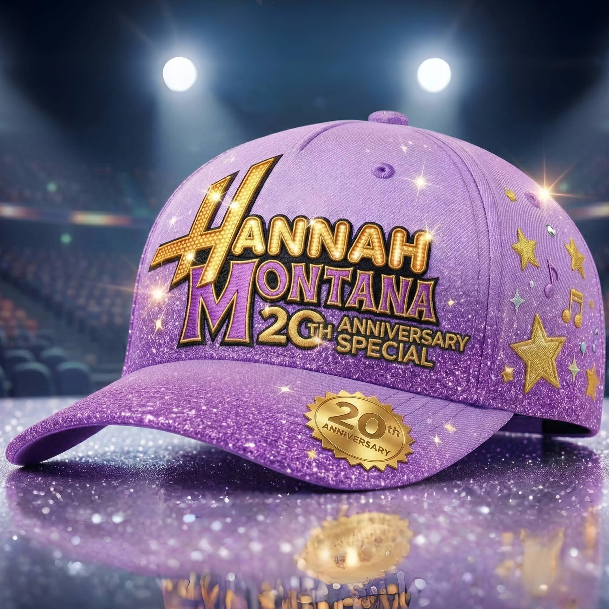 Hannah Montana 20th Anniversary Star Hat Hannah Montana Merch Gift For Your Sister's Birthday