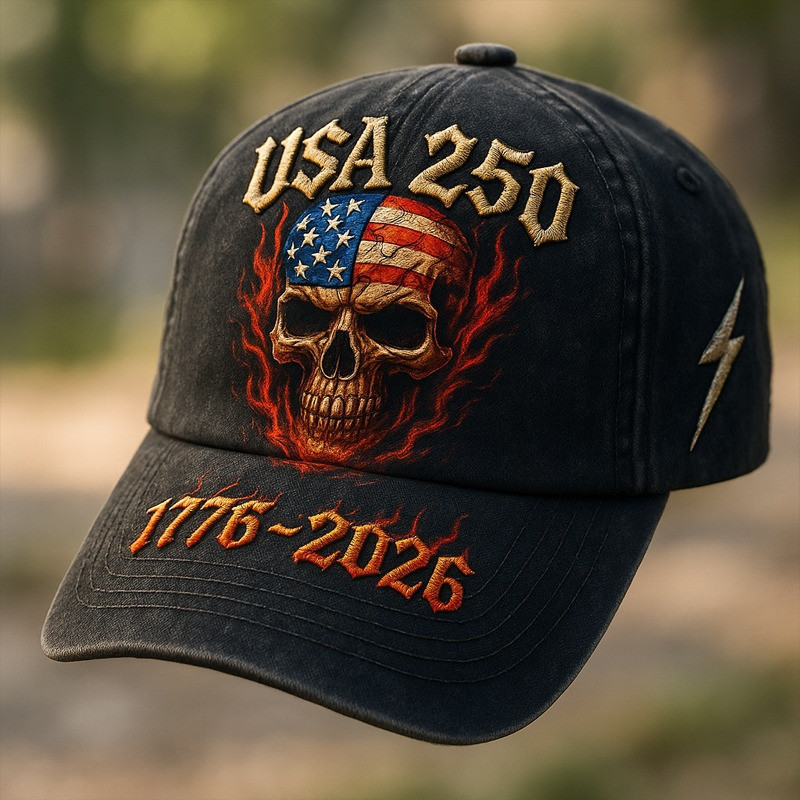Happy Birthday America 250th Anniversary Hat 1776 2026 Honor Our Heroes Merch