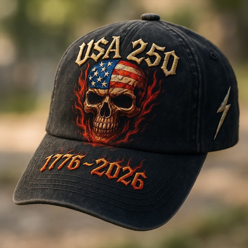 Happy Birthday America 250th Anniversary Hat 1776 2026 Honor Our Heroes Merch