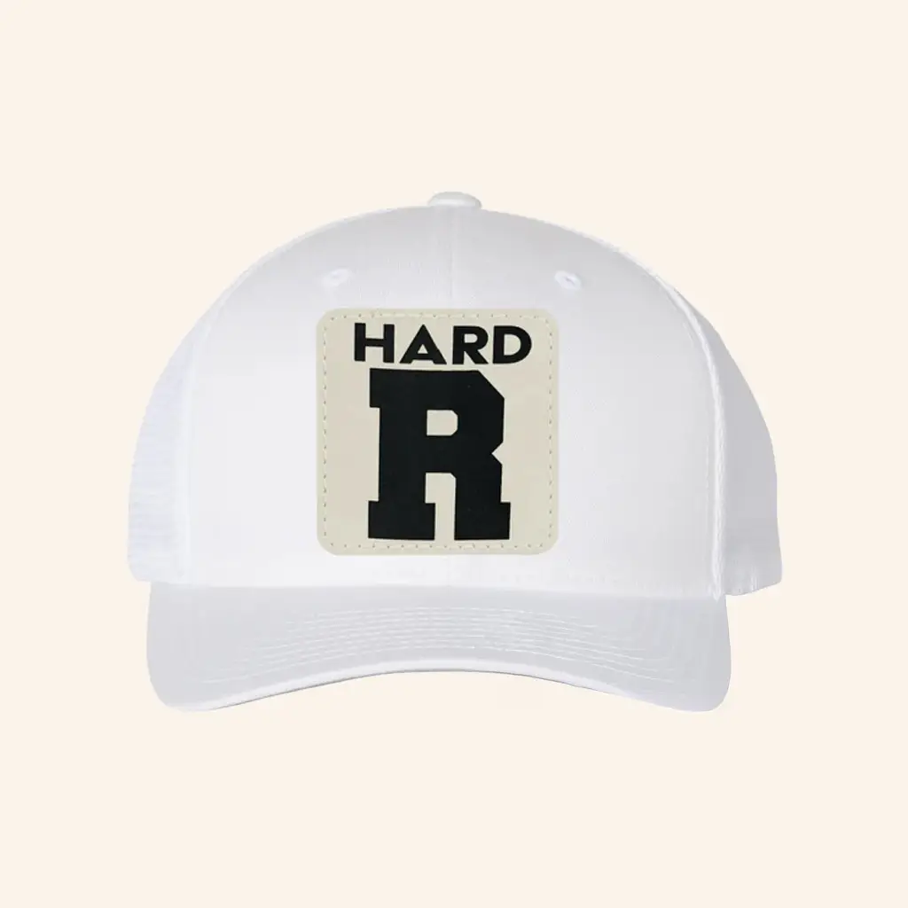 Hard R Trucker Hat Hard AF Seltzer Cap Drinkin Bros Merch Gifts For Men - WearandDecor