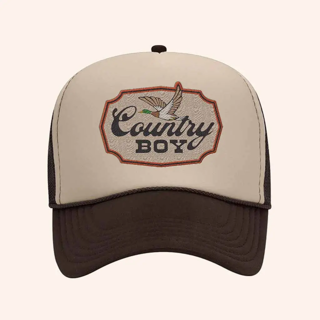 Hardy Merch Country Boy Trucker Hat Christmas Gifts For Husband -WearandDecor