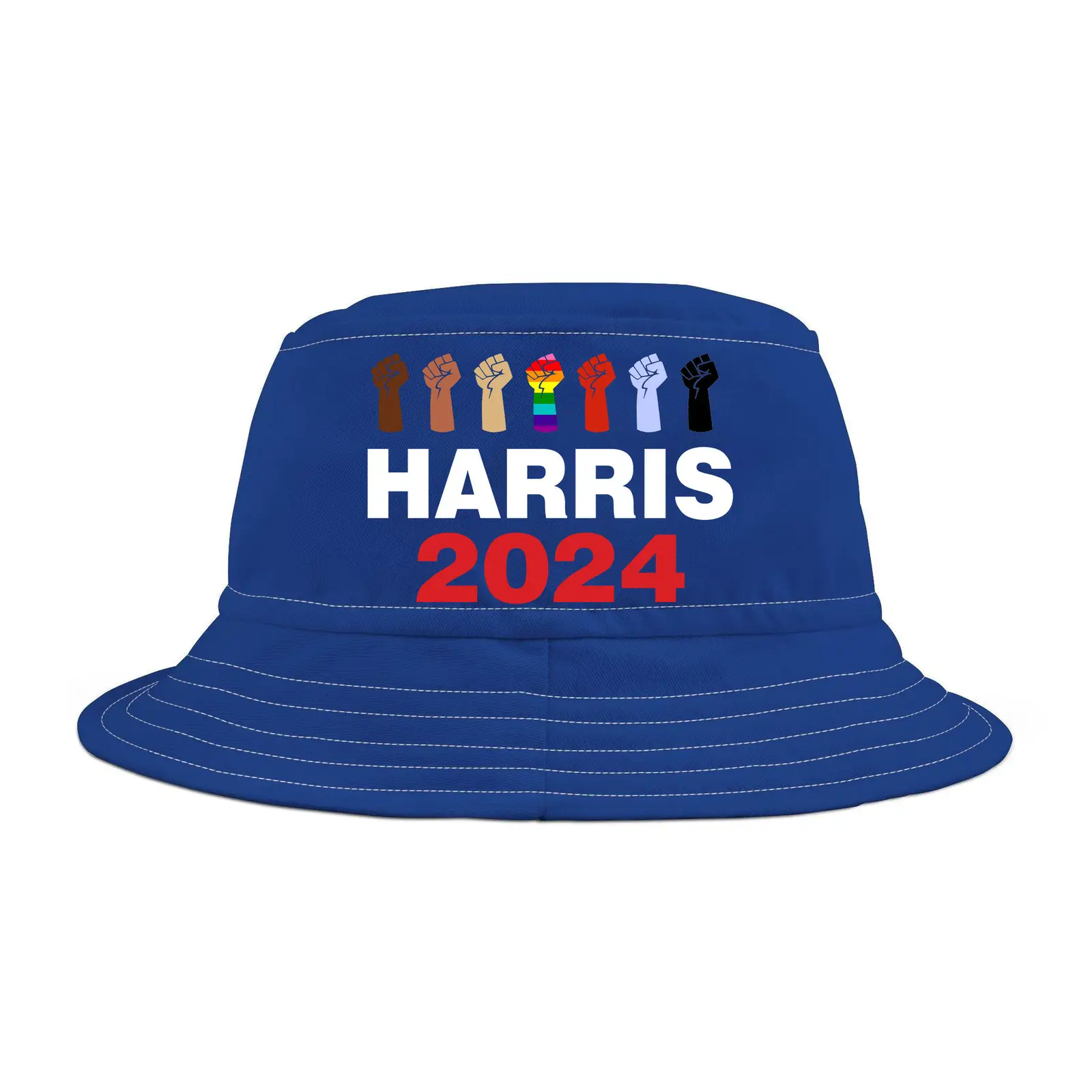 Harris 2024 For The People Vote Blue Bucket Hat Gifts For Kamala Team