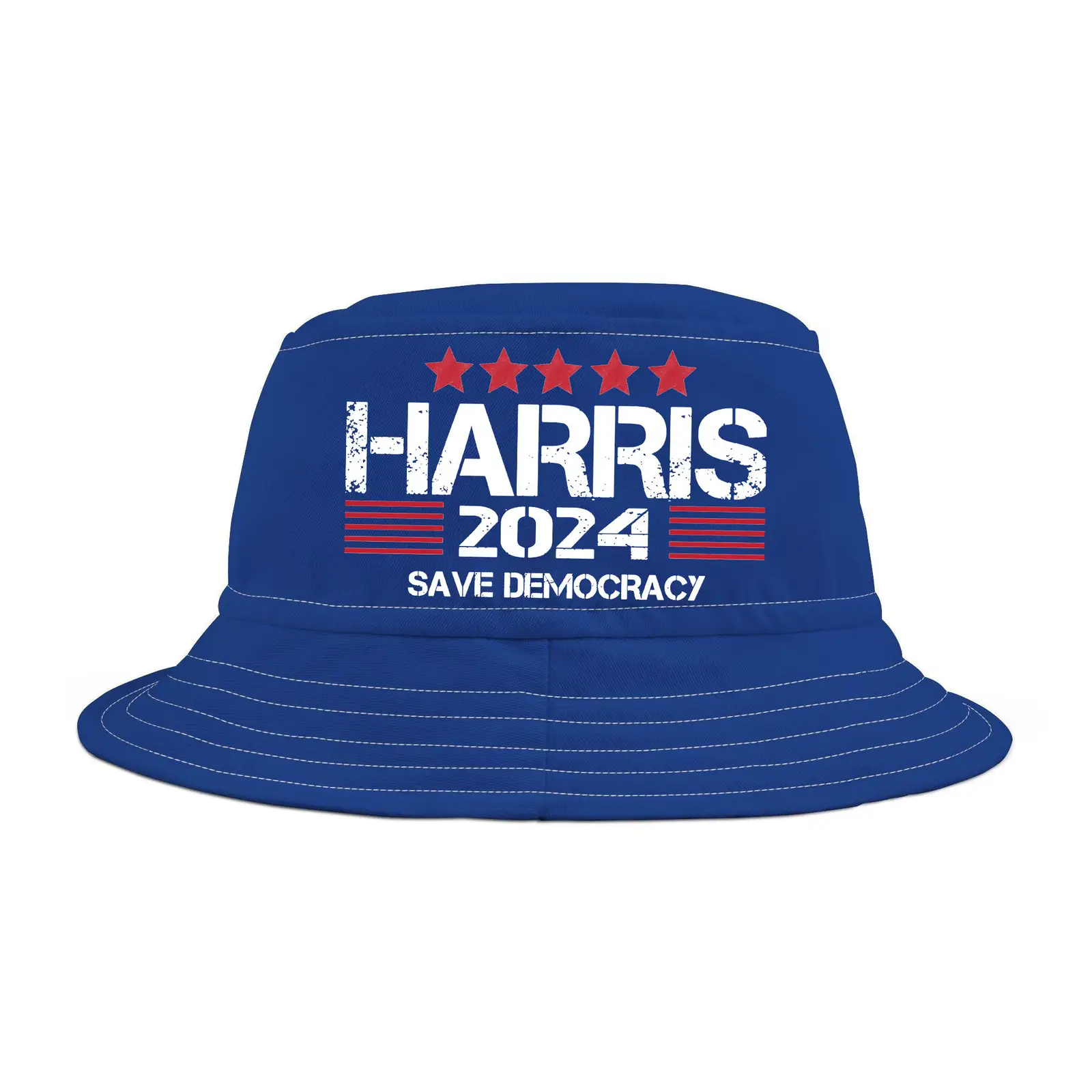 Harris 2024 Save Democracy Vote Blue Bucket Hat Gifts For Democrats