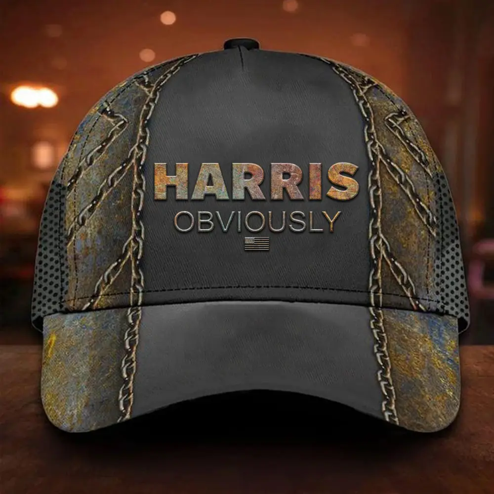 Harris Obviously Hat Kamala Campaign 47th President Hat Gifts For Democrats Harris Obviously Hat Kamala Campaign 47th President Hat Gifts For Democrats - Image 1