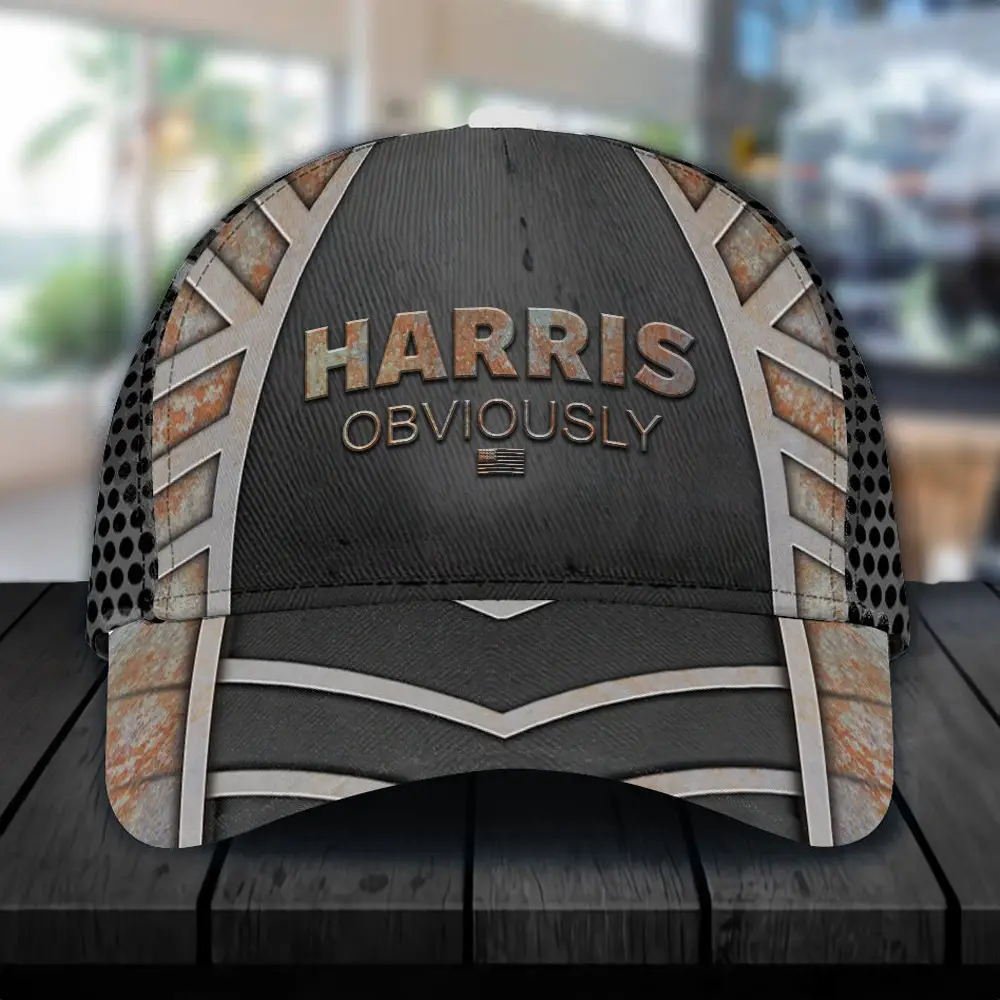 Harris Obviously Hat Kamala Harris Campaign 47th President Hat Patriotic Cap Harris Obviously Hat Kamala Harris Campaign 47th President Hat Patriotic Cap - Image 1