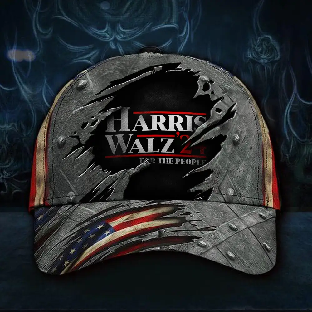 Harris Walz 2024 For The People Hat Harris Walz Merchandise 2024 Political Hat Mens Harris Walz 2024 For The People Hat Harris Walz Merchandise 2024 Political Hat Mens - Image 1