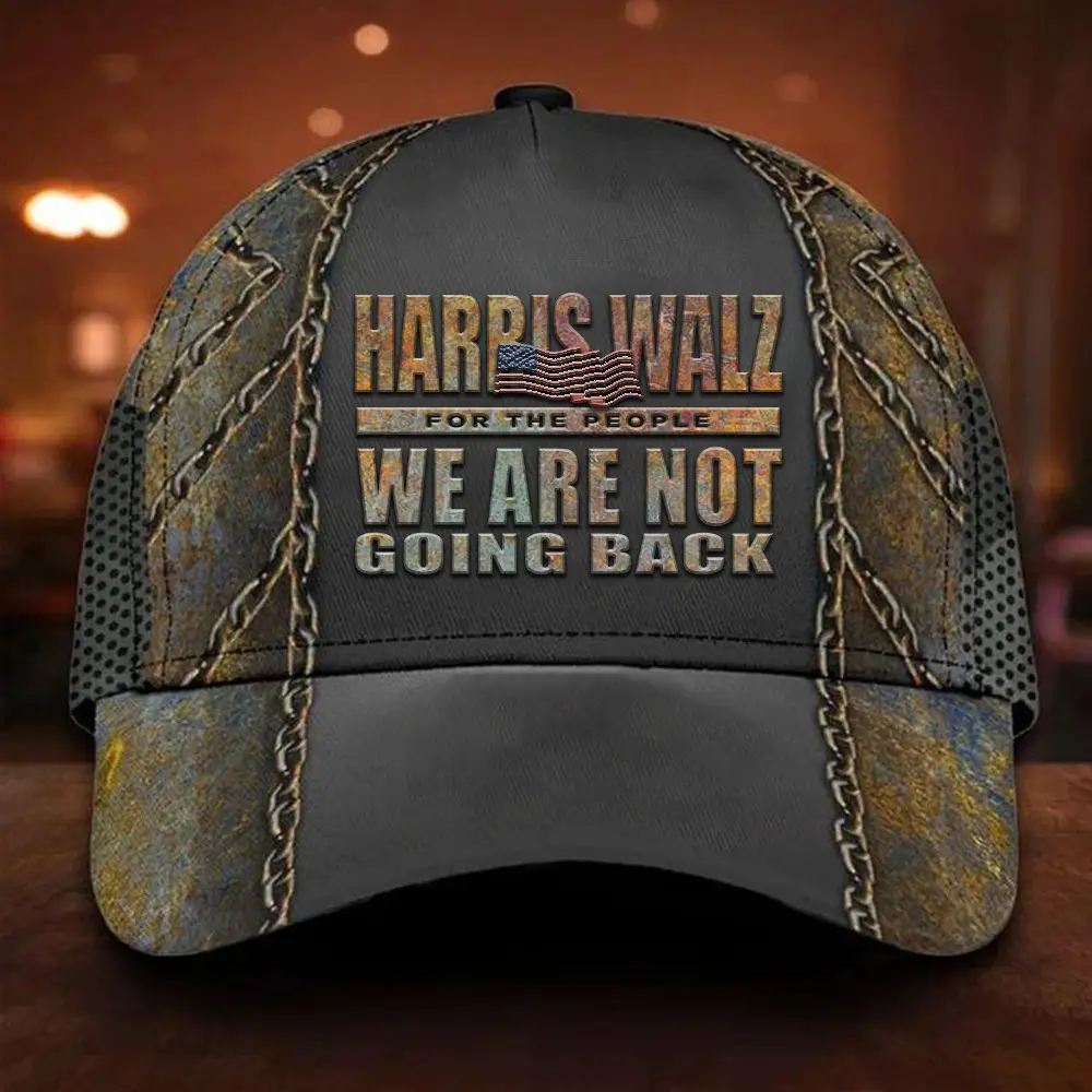 Harris Walz 2024 For The People Hat We Are Not Going Back Kamala Harris Merch Gifts For Dad