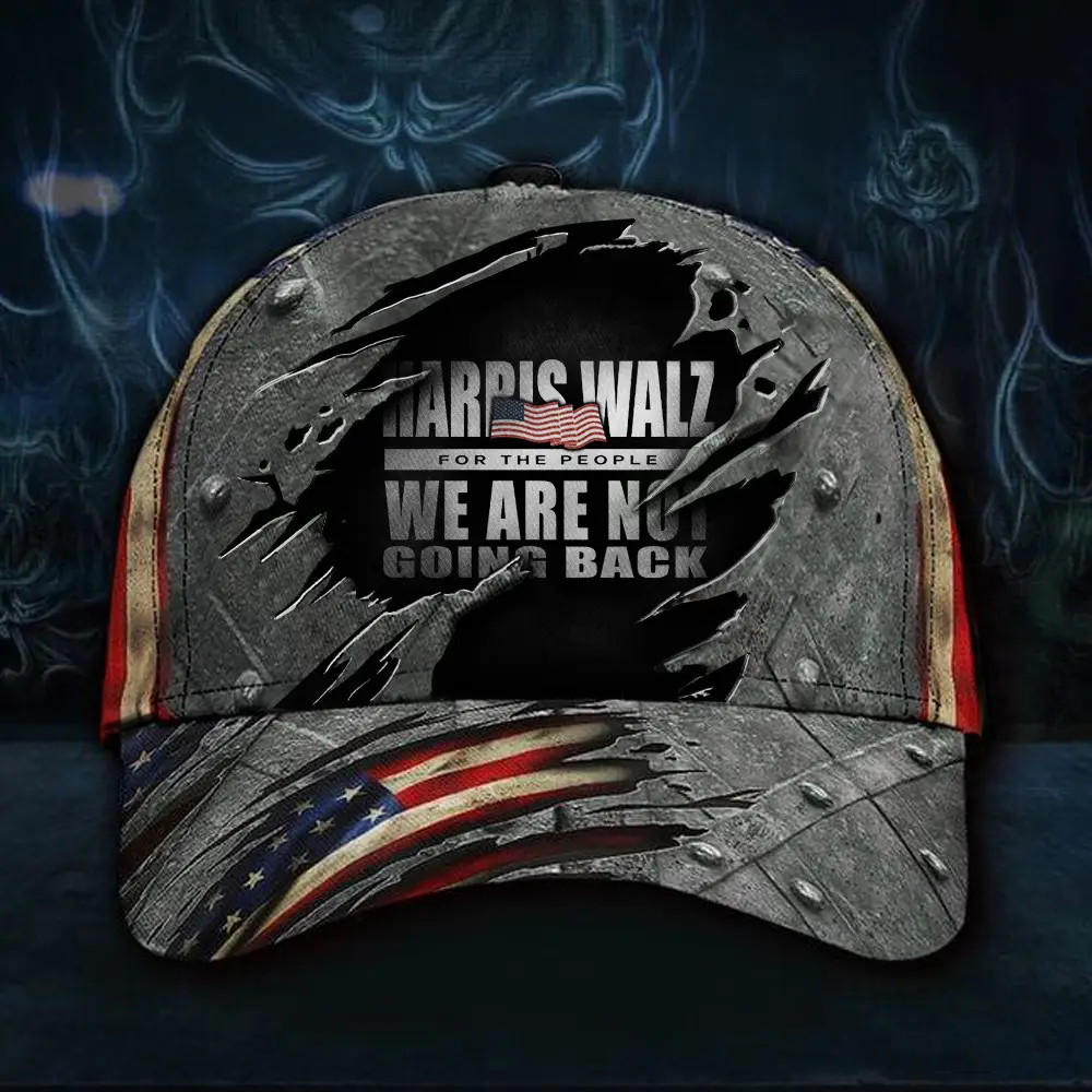 Harris Walz 2024 For The People We Are Not Going Back Hat Harris For President Retro Hat