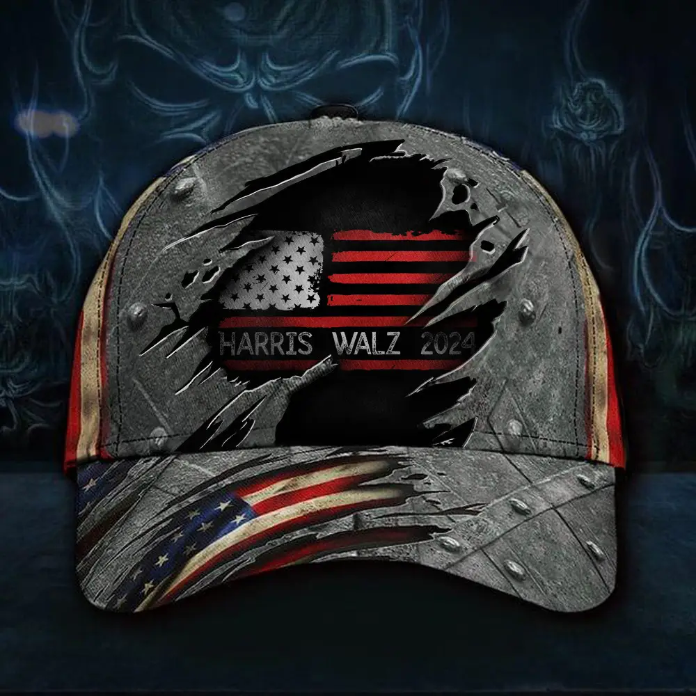 Harris Walz 2024 Hat President Campaign Harris Walz Hats Retro Vintage Cap