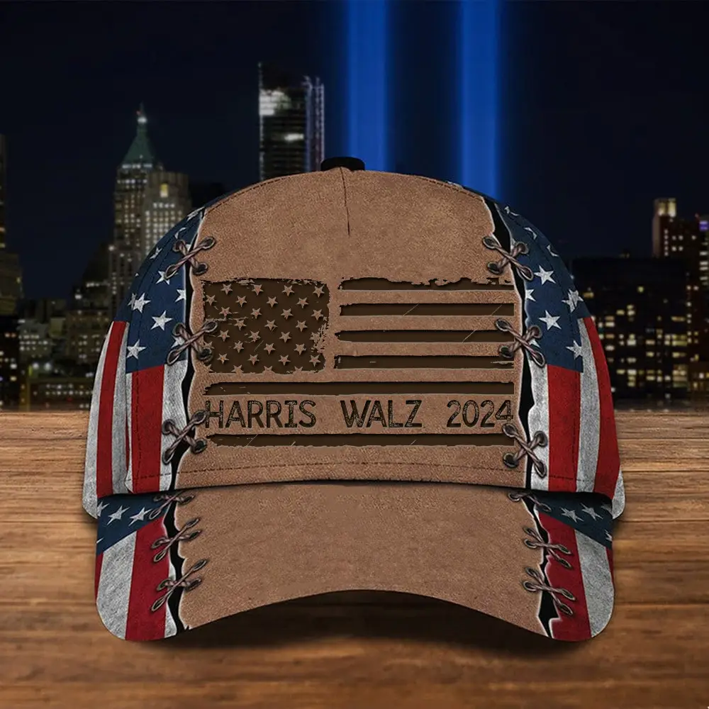 Harris Walz 2024 Hat President Election Harris Walz Hats American Flag Cap